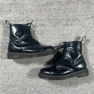 Dr Martens Smooth Leather Women’s Black Lace Up Combat Boots